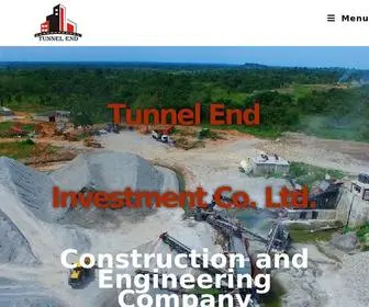 Tunnelend.com.ng(Construction and Engineering Company) Screenshot