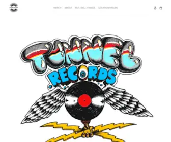 Tunnelrecordssf.com(Tunnel Records) Screenshot