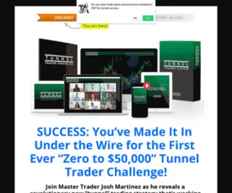 Tunneltradingcourse.com(Get The Tunnel Trading Course) Screenshot