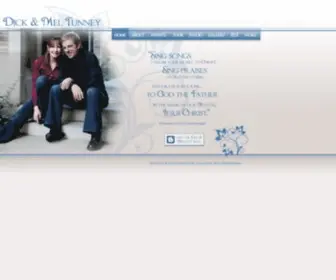 Tunneymusic.com(Dick and Mel Tunney Music) Screenshot