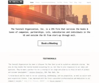 Tunstallorg.com(The Tunstall Organization) Screenshot