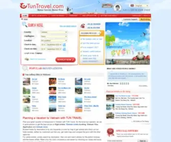 Tuntravel.com(Vietnam Hotels) Screenshot