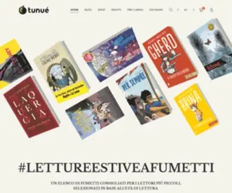 Tunue.com(Tunué) Screenshot