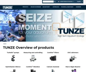 Tunze.com(Home) Screenshot