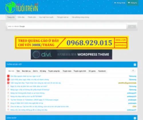 Tuoitrevn.net(Tuoitrevn) Screenshot