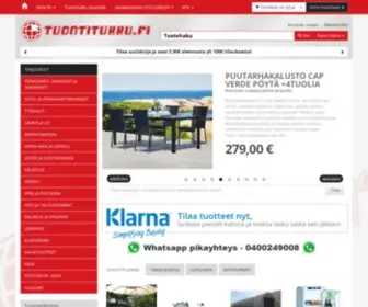 Tuontitukku.fi(Tuontisuora kuluttajille ja yrityksille vuodesta 1996) Screenshot