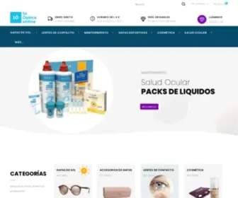 Tuopticaonline.es(Tu óptica online) Screenshot