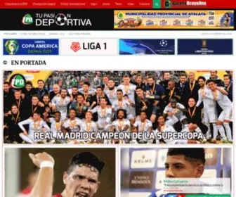 Tupasiondeportiva.com(Tu Pasion Deportiva) Screenshot