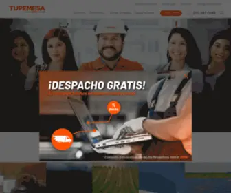 Tupemesa.com.pe(Soluciones en acero para tu negocio y proyectos) Screenshot