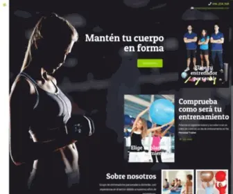 Tupersonaltrainer.com(Entrenador personal a domicilio Madrid) Screenshot