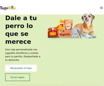 Tupibox.com(Snacks y Juguetes Premium Para Mascotas) Screenshot