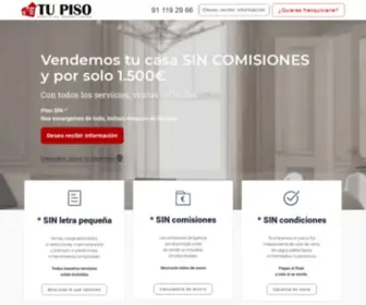 Tupisoinmobiliaria.com(Vende tu casa rápido y al mejor precio) Screenshot