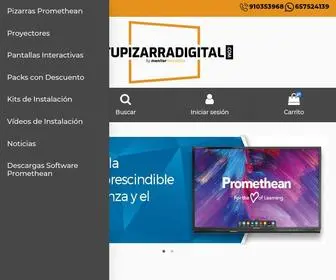 Tupizarradigital.com(Pizarras Digitales Promethean) Screenshot