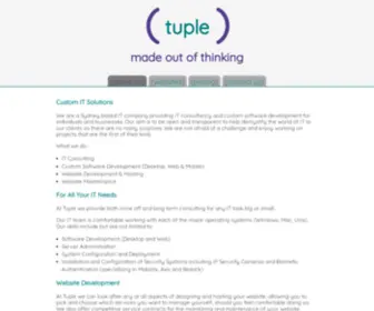 Tuple.com.au((tuple) About Us) Screenshot