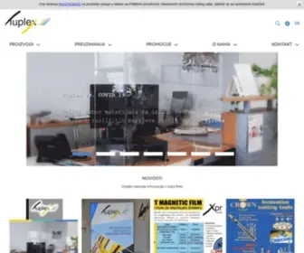 Tuplex.rs(Plastični materijali za reklamu) Screenshot