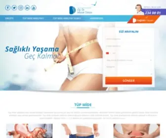 Tupmide.com(Tüp mide ameliyatıyla obeziteden ve diyabetten kurtulabilirsiniz) Screenshot