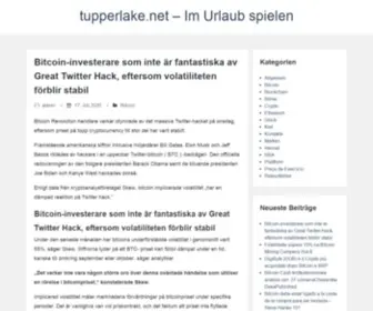Tupperlake.net(Im Urlaub spielen) Screenshot