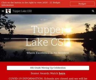 Tupperlakecsd.net(Tupper Lake CSD) Screenshot