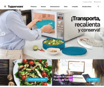 Tupperware.com.ec(Tupperware) Screenshot