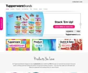 Tupperware.com.sg(Tupperware Malaysia) Screenshot