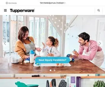 Tupperware.com.tr(Tupperware) Screenshot