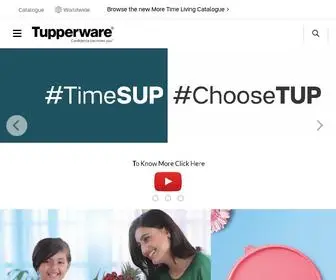Tupperwareindia.com(Tupperware) Screenshot