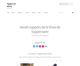 Tupperwareofertas.com(Venta en línea) Screenshot