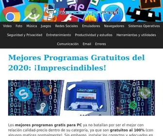 Tuprogramapara.com(Programas) Screenshot