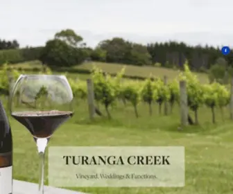 Turangacreek.co.nz(Turanga Creek Vineyard) Screenshot