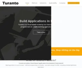 Turanto.com(Application Accelerator) Screenshot