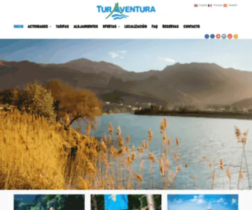 Turaventura.com(Descenso del Sella en canoa Ribadesella y actividades de aventura) Screenshot