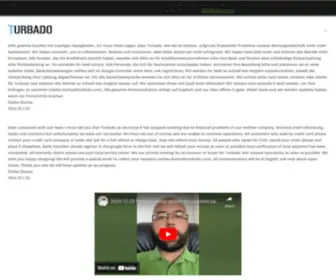 Turbado.de(This website is hosted by Netim) Screenshot