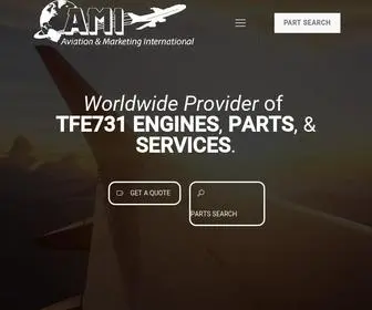 Turbineengine.com(Honeywell TFE731 Specialists) Screenshot