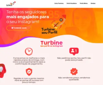 Turbinesuasredes.com.br(Tenha os seguidores mais engajados para o seu Instagram) Screenshot