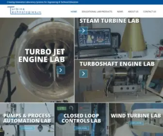 Turbinetechnologies.com(Laboratory Systems for Engineering) Screenshot