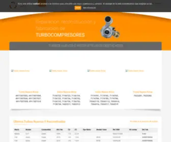 Turbo-Matic.com(Especialistas en turbos nuevos y reconstruidos) Screenshot
