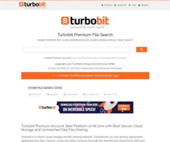 Turbobitsearch.net(Turbobit Premium account) Screenshot