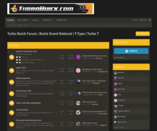 Turbobuick.com(Turbo Buick Forum) Screenshot