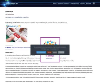 Turbocharge.eu(ONPASSIVE) Screenshot