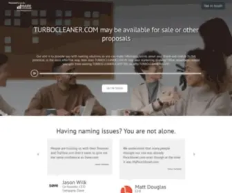 Turbocleaner.com(A unique opportunity to acquire) Screenshot