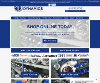Turbodynamics.co.uk(Turbo Dynamics) Screenshot