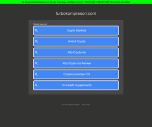 Turbokompresori.com(Turbokompresori) Screenshot