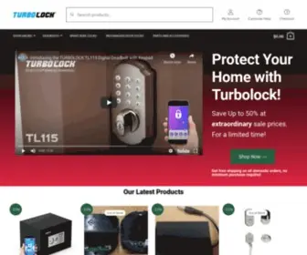 Turbolock.com(#1 Keyless Smart Locks for Home Security) Screenshot