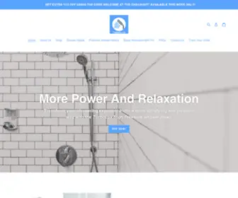 Turboluxshower.com(More Power And Relaxation) Screenshot