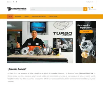 Turbomekanics.com(TURBOMEKANICS S.A) Screenshot