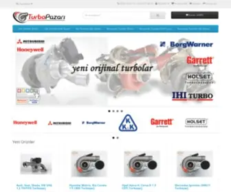 Turbopazari.com(Yeni ve Revizyonlu Garantili Turbolar) Screenshot