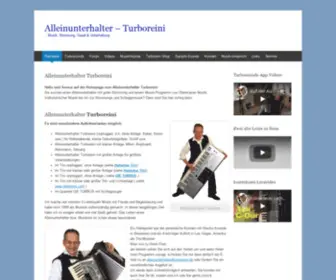 Turboreini.de(Alleinunterhalter) Screenshot