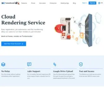Turborender.com(Online Rendering Service) Screenshot