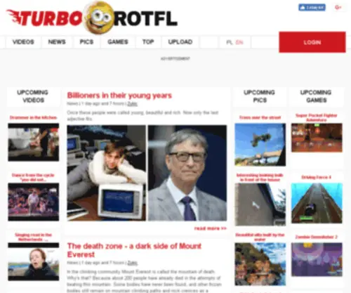 Turborotfl.com(Turbo rotfl.com) Screenshot