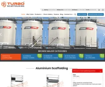 Turboscaffolding.com.au(Turbo Scaffolding Sydney) Screenshot